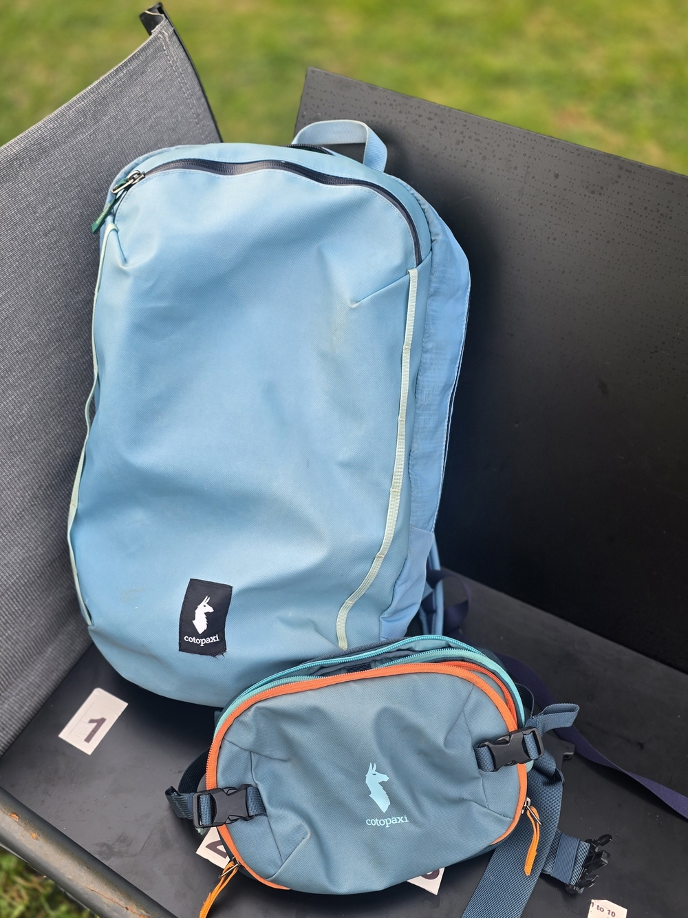 cotopaxi Vaya 18 And Allpa 3x Light Blue Sold and Teal Travel Backpack